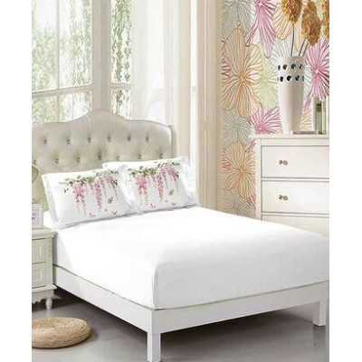 Lenjerie de pat 100% bumbac – cu elastic – 4 piese | 16651-PR