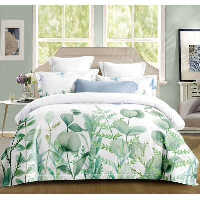 Lenjerie de pat 100% bumbac – cu elastic – 4 piese | 16652-PR