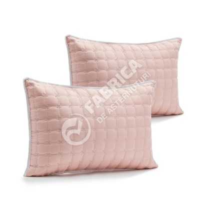 Set 2 Perne Brodate Roz – 50x70cm | 4213-F