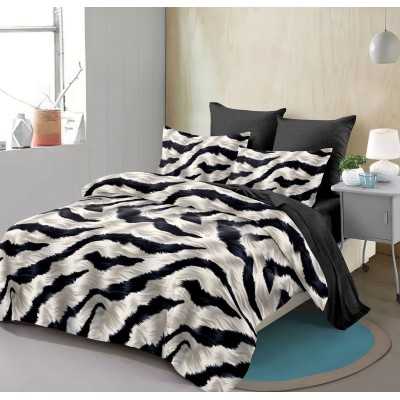 Lenjerie de pat bumbac finet cu elastic – 6 piese | 16657-PR