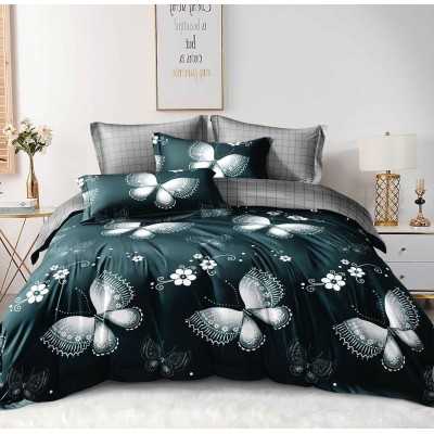 Lenjerie de pat bumbac finet cu elastic – 6 piese | 16669-TL