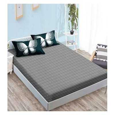 Lenjerie de pat bumbac finet cu elastic – 6 piese | 16669-TL