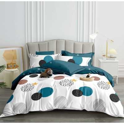 Lenjerie de pat bumbac finet cu elastic – 6 piese | 16673-TL