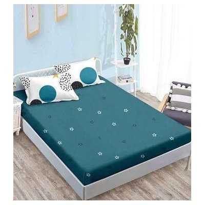 Lenjerie de pat bumbac finet cu elastic – 6 piese | 16673-TL