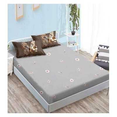 Lenjerie de pat bumbac finet cu elastic – 6 piese | 16677-TL