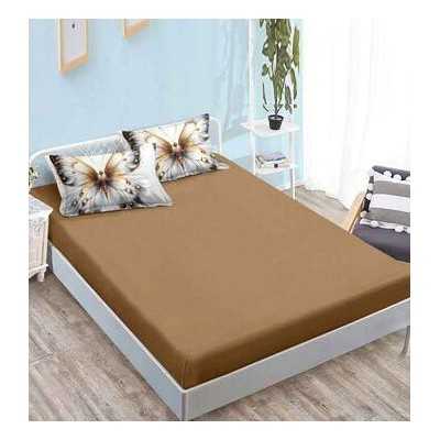 Lenjerie de pat bumbac finet cu elastic – 6 piese | 16680-TL