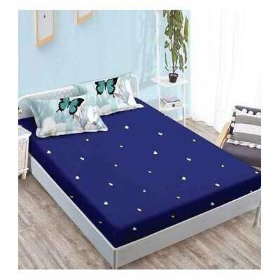 Lenjerie de pat bumbac finet cu elastic – 6 piese | 16682-TL