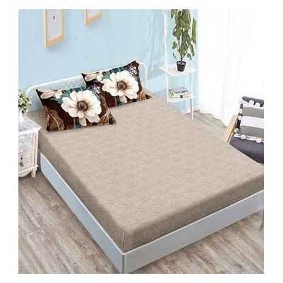 Lenjerie de pat bumbac finet cu elastic – 6 piese | 16683-TL