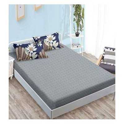 Lenjerie de pat bumbac finet cu elastic – 6 piese | 16685-TL