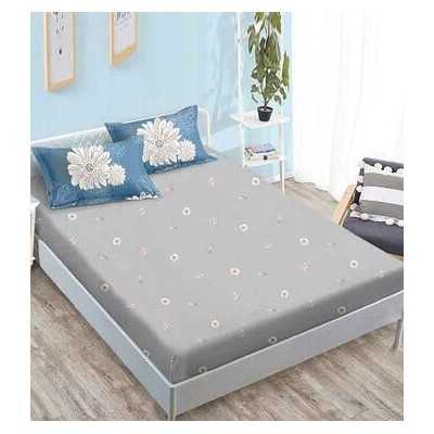 Lenjerie de pat bumbac finet cu elastic – 6 piese | 16692-TL