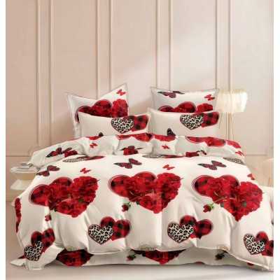 Lenjerie de pat bumbac satinat – gama Luxury – 4 piese | 16700-TL