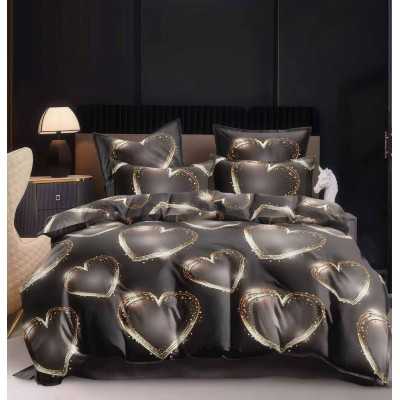 Lenjerie de pat bumbac satinat – gama Luxury – 4 piese | 16701-TL