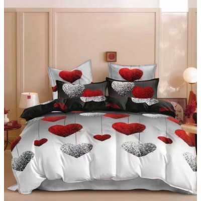 Lenjerie de pat bumbac satinat – gama Luxury – 4 piese | 16779-TL