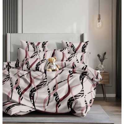 Lenjerie de pat bumbac satinat – gama Luxury – 4 piese | 16789-TL