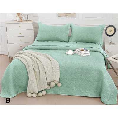 Cuvertura de pat bumbac satinat – 3 piese | 16838-P