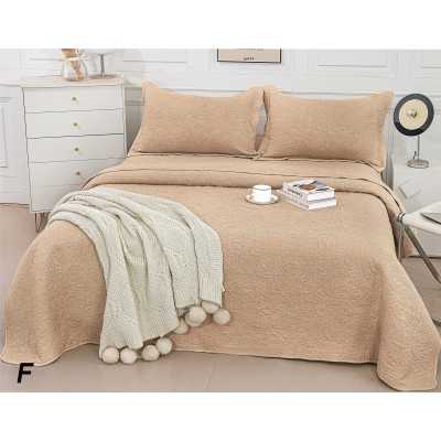 Cuvertura de pat bumbac satinat – 3 piese | 16839-P