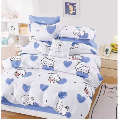 Lenjerie de pat finet Premium – cu elastic 1 persoana – 4 piese | 16847-TL