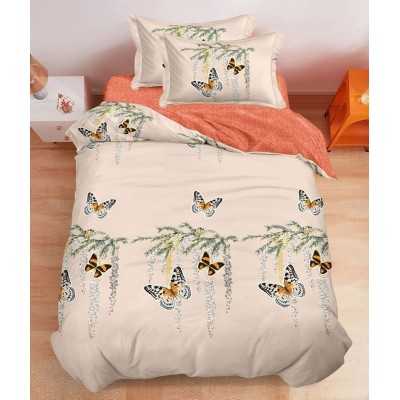 Lenjerie de pat finet 1 persoana – cu elastic – 4 piese | 16863-V