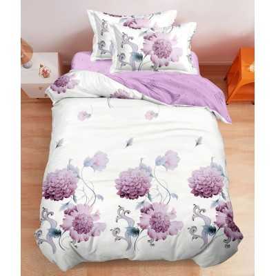 Lenjerie de pat finet 1 persoana – cu elastic – 4 piese | 16871-V