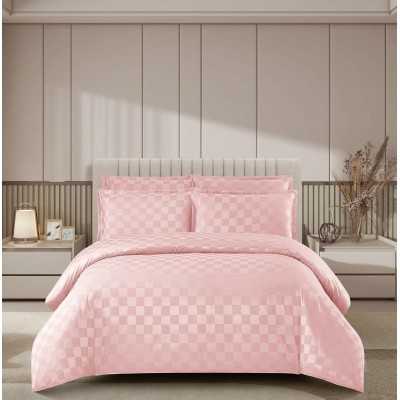 Lenjerie de pat damasc Luxury hotelier – cu elastic – 4 piese | 16940-PR