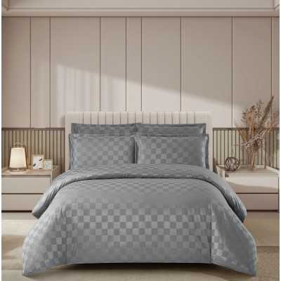 Lenjerie de pat damasc Luxury hotelier – cu elastic – 4 piese | 16945-PR