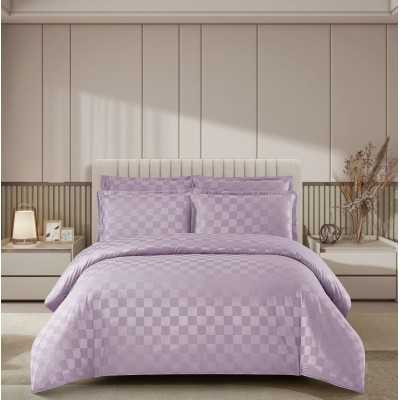 Lenjerie de pat damasc Luxury hotelier – cu elastic – 4 piese | 16947-PR