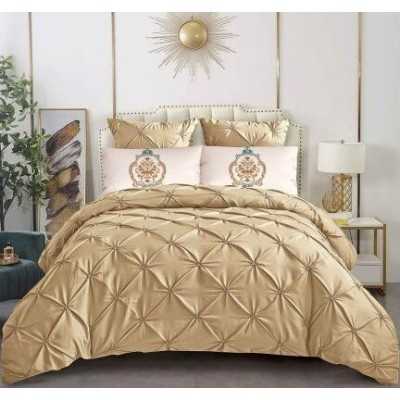 Lenjerie de pat finet premium cu elastic ( fetele de perna corespund cu imaginea ) – 6 piese | 17014-PR