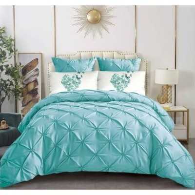 Lenjerie de pat finet premium cu elastic ( fetele de perna corespund cu imaginea ) – 6 piese | 17016-PR