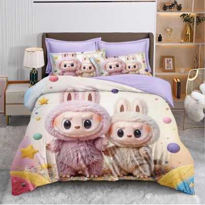 Lenjerie de pat bumbac finet - Editie Limitata - 6 piese |