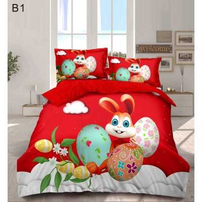 Lenjerie de pat bumbac finet – 6 piese | 51884-SE