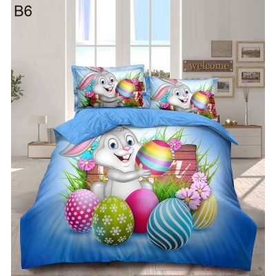 Lenjerie de pat bumbac finet – 6 piese | 55884-SE