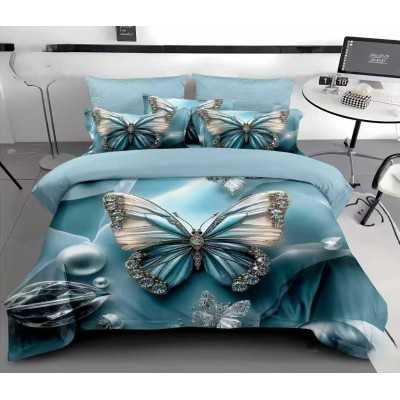 Lenjerie de pat bumbac finet – 6 piese cu elastic | 510884-SEP