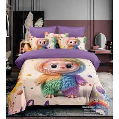 Lenjerie de pat finet Premium - cu elastic 1 persoana – 4 piese