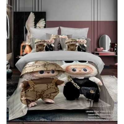 Lenjerie de pat finet Premium - cu elastic 1 persoana – 4 piese