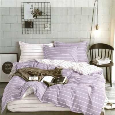 Lenjerie de pat bumbac satinat – 4 piese | 747-C