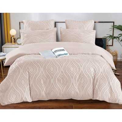 Lenjerie de pat bumbac Veivet Jacquard – 6 piese | 5077-SE