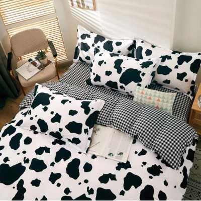 Lenjerie de pat bumbac satinat – 4 piese | 5369-C