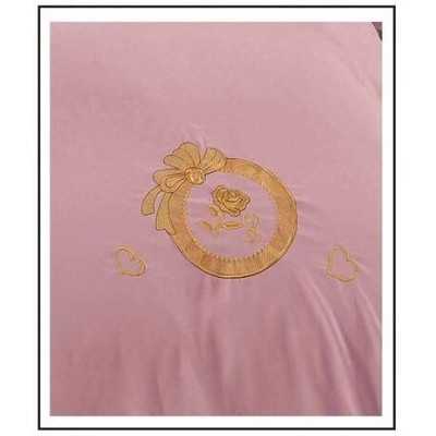 Lenjerie de pat bumbac finet Brodat de Lux – 4 piese | 6106-SE