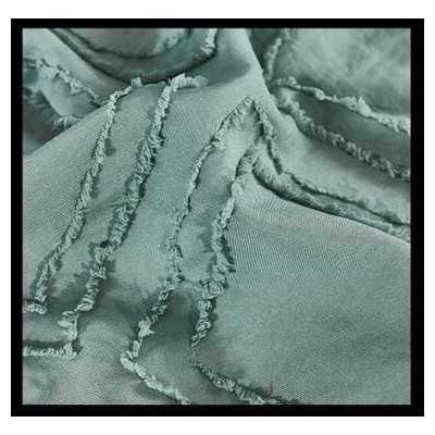 Lenjerie de pat bumbac Brodat cu Smocuri – 6 piese | 7093-VH