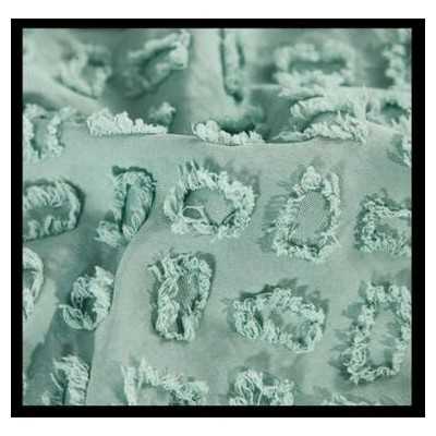 Lenjerie de pat bumbac Brodat cu Smocuri – 6 piese | 7098-VH