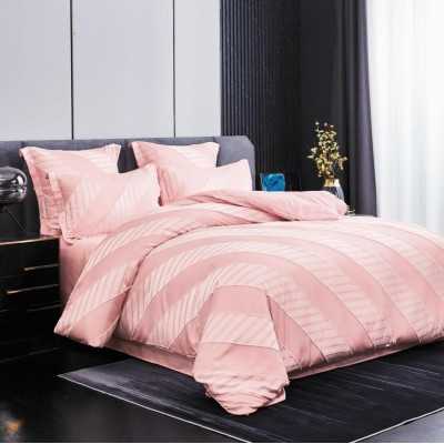 Lenjerie de pat bumbac Brodat cu Smocuri – 6 piese | 7107-VH