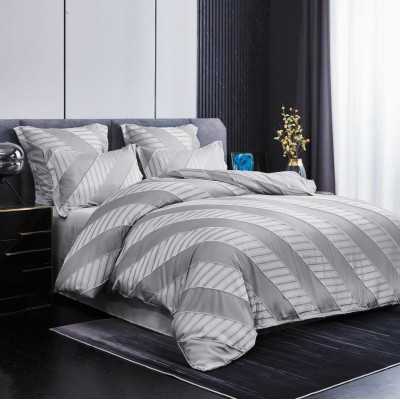 Lenjerie de pat bumbac Brodat cu Smocuri – 6 piese | 7105-VH