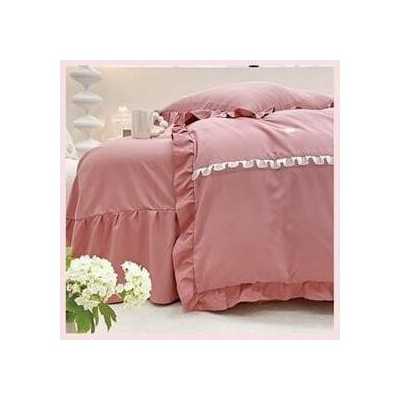 Lenjerie de pat bumbac Brodat Deluxe – 4 piese | 7107-VH