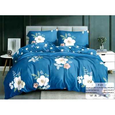 Lenjerie de pat microfibra 1 persoana – 3 piese | 7752-D