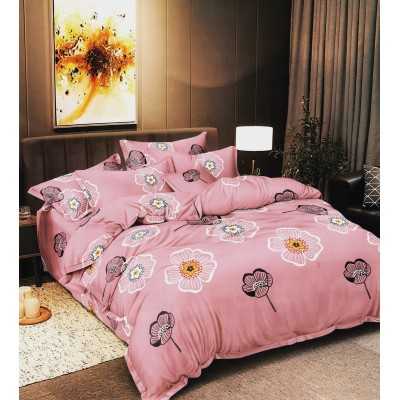 Lenjerie de pat bumbac satinat – 4 piese | 7843-D