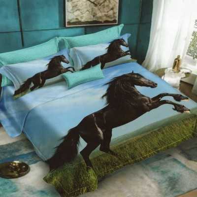 Lenjerie de pat bumbac finet 3D – 6 piese | 1941-R