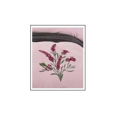 Lenjerie de pat bumbac finet Brodat de Lux – 4 piese | 8547-SE