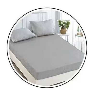 Lenjerie de pat damasc premium cu elastic ( fetele de perna corespund cu imaginea ) – 6 piese | 8772-PR