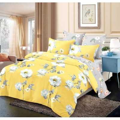 Lenjerie de pat bumbac finet cu elastic – 6 piese | 8932-V