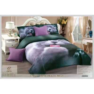 Cuvertura de pat de catifea Deluxe – 5 piese | 9420-CH